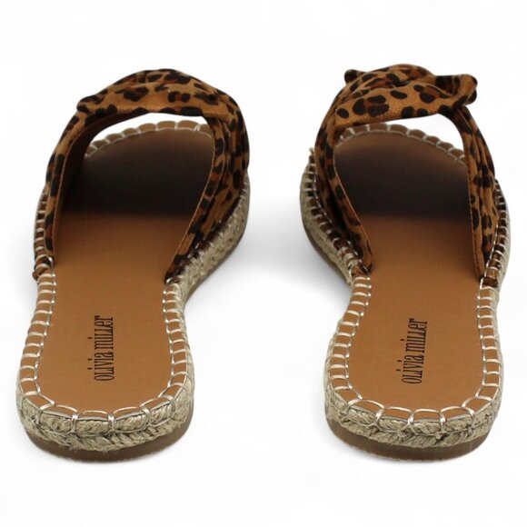 Olivia Miller Womens OHM9851 Slipper Fashion Slide Sandals Brown - Picture 9 of 9